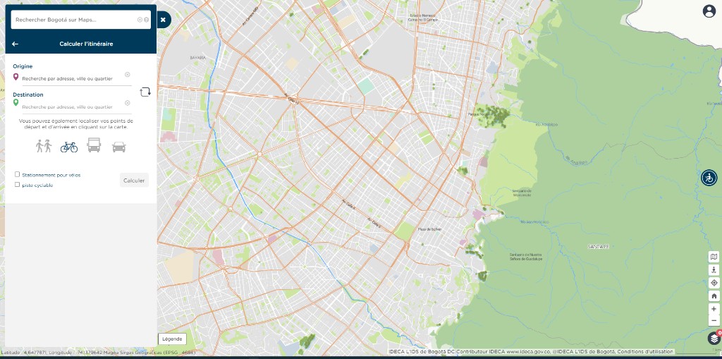 Mapas Bogota